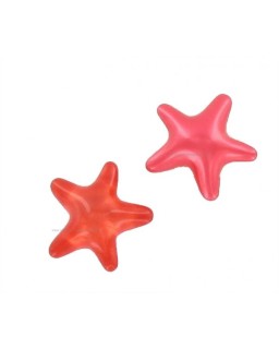 Lot de 6 perles de bain étoile parfum Passion