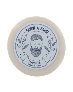 Savon pour la barbe peau sèche parfum Frais 80 g