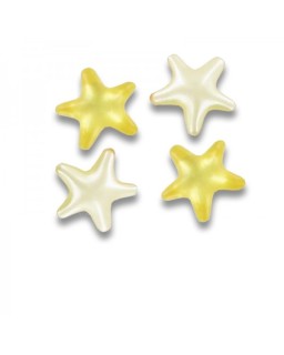 Lot de 12 perles de bain Etoile senteur Ananas