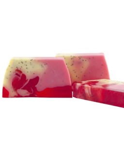 Savon glycérine tranché parfum Banane Cerise 100 g