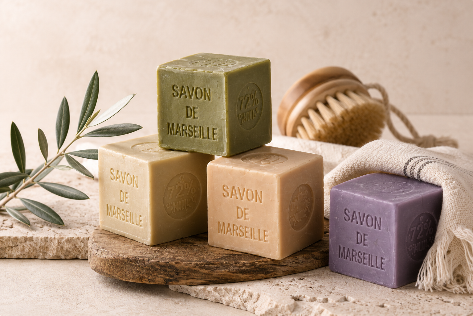 Savons de Marseille artisanaux