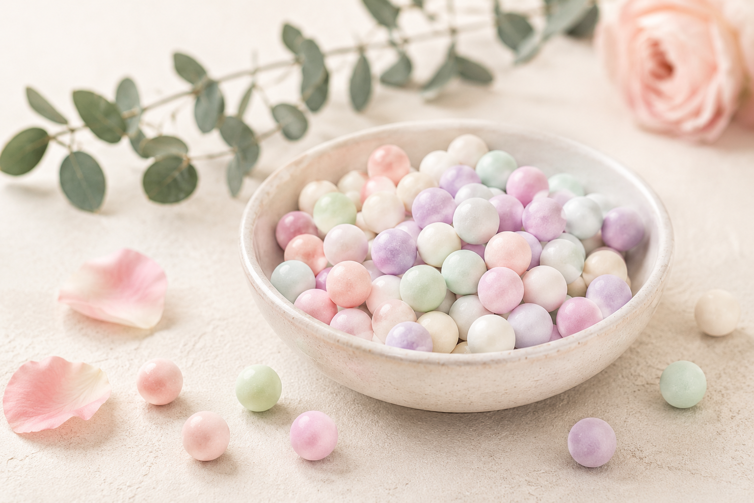 Mini billes effervescentes